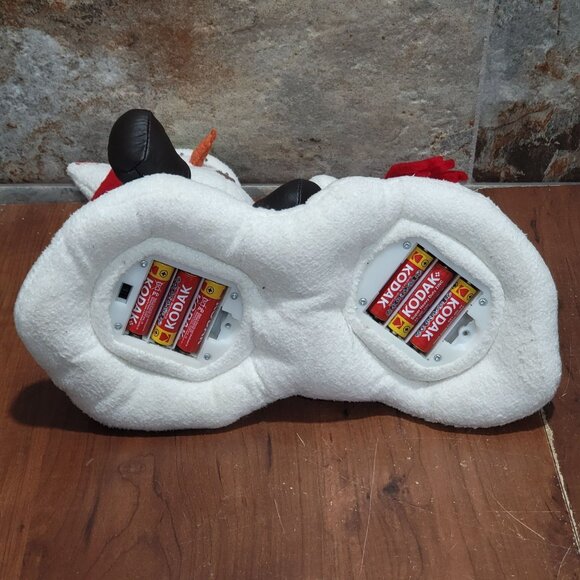 Hallmark Jingle Pals Plush Snowman Dog Musical Animated Sings Jingle Bells - Picture 6 of 13